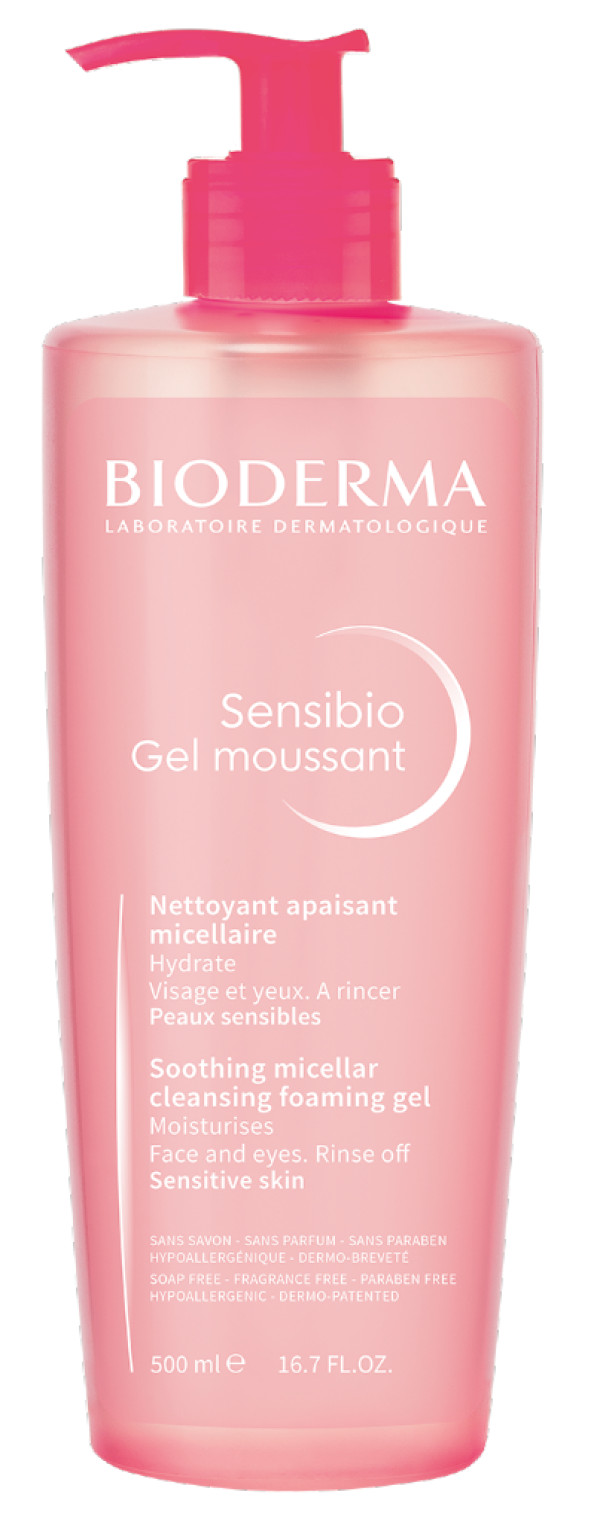 Sensibio Bioderma Gel Moussant 500Ml