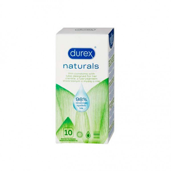 Durex Naturals  X10 Preservativos