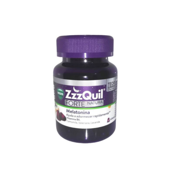 Vicks ZzzQuil Natura Melatonina Forte X30 Gomas