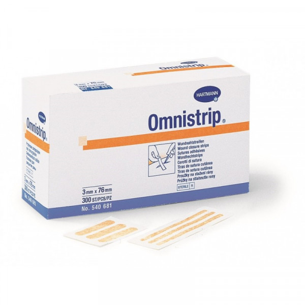 Omnistrip Tiras Sutura 6 X 38Mm X12 Unidades
