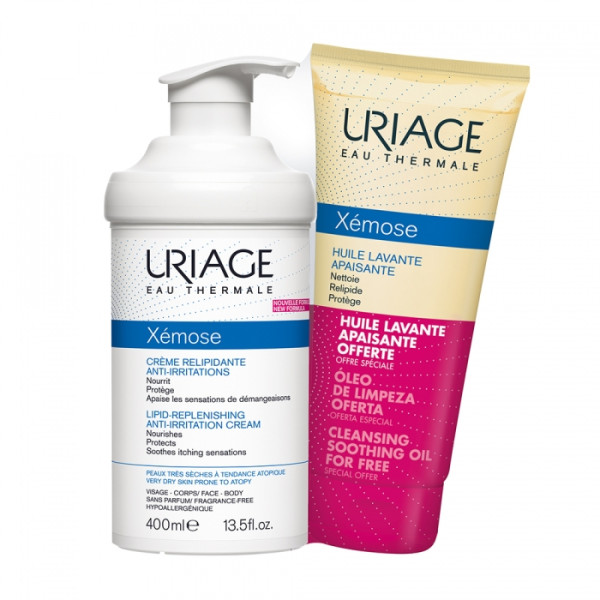 Uriage Xemose Creme Emoliente 400Ml + Oferta Óleo 200Ml
