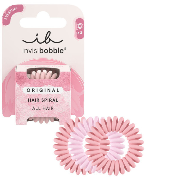 Invisibobble Elástico Cabelo Original Rosa X3 Unidades