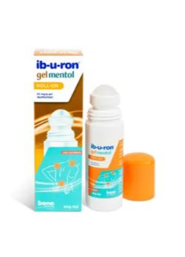 Ib-u-ron Gel Mentol Roll-on , 50 Mg/g Recipiente Com Aplicador Roll-on 60 G Gel