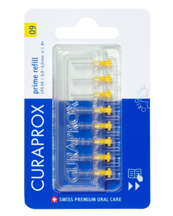 Curaprox Prime Escovilhão Refill CPS09 X8 Unidades