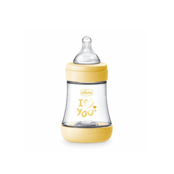 Chicco Biberão Perfect5 Amarelo +0M 150Ml