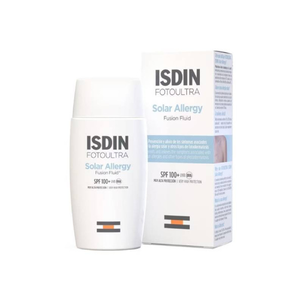 ISDIN Protetor Solar FotoUltra100 Solar Allergy Protect FPS50+ 50ml