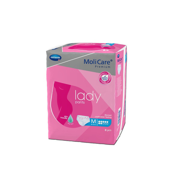 Molicare Lady Pants M 5 Gotas x8 Unidades