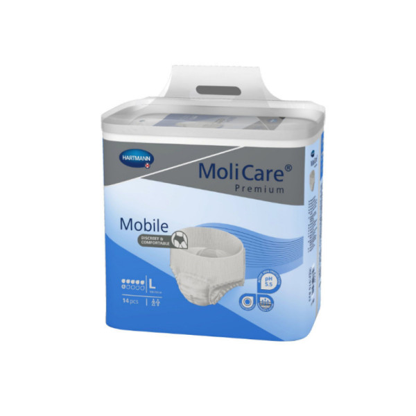 Molicare Mobile 6Gotas Cueca L X14 Unidades