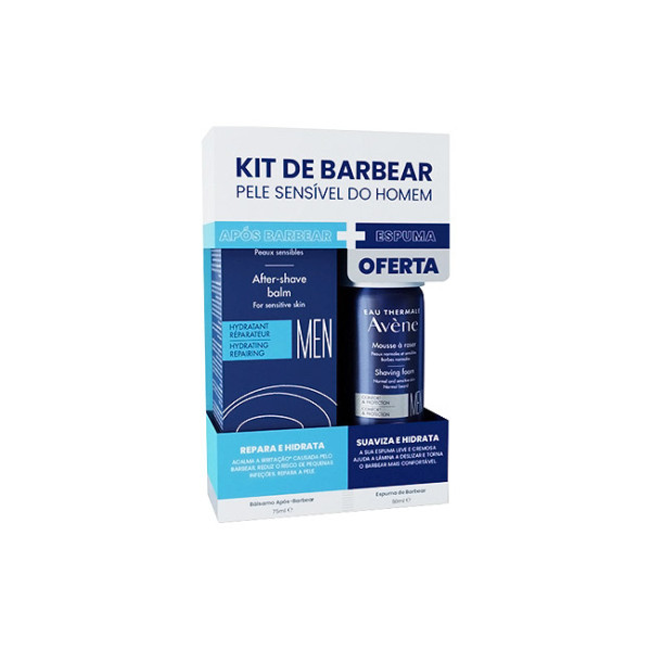 Avène Homem Bálsamo Após Barbear 75ml  + Oferta Espuma de Barbear 50ml