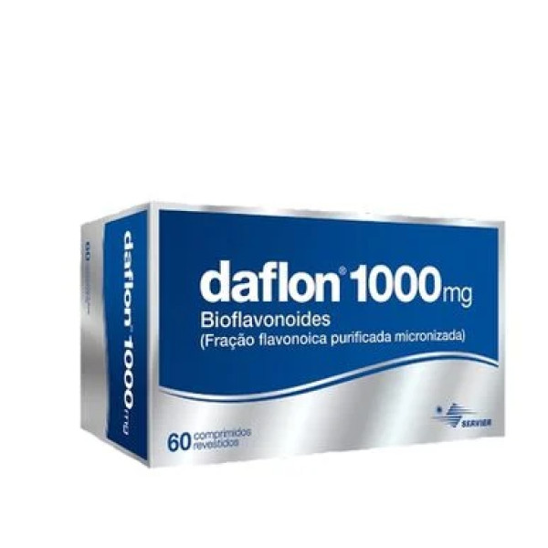 Daflon 1000 , 1000 Mg Blister 60 Unidade(S) Comprimidos Revestidos Pelicula