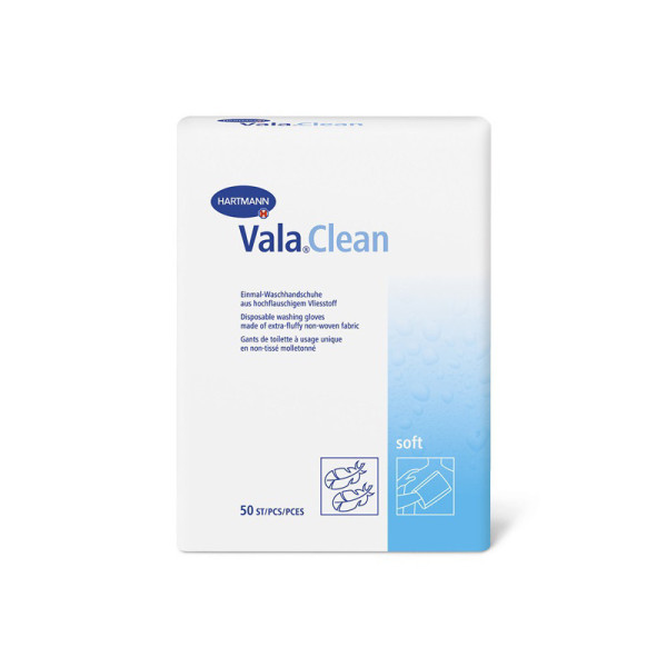 Hartmann Vala Clean Soft Luva Banho x50 unidades