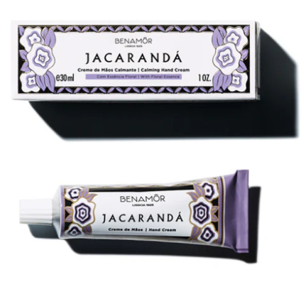 Benamôr Jacarandá Creme  Calmante Mãos 30 ml