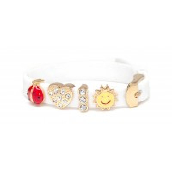 Biojoux Pulseira Silicone Branca Criança BJB005