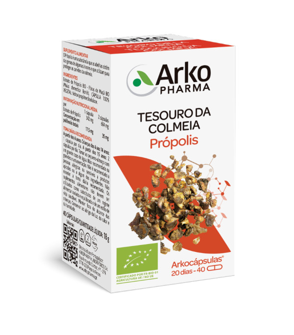 Arkocápsulas Própolis BIO x40 Cápsulas
