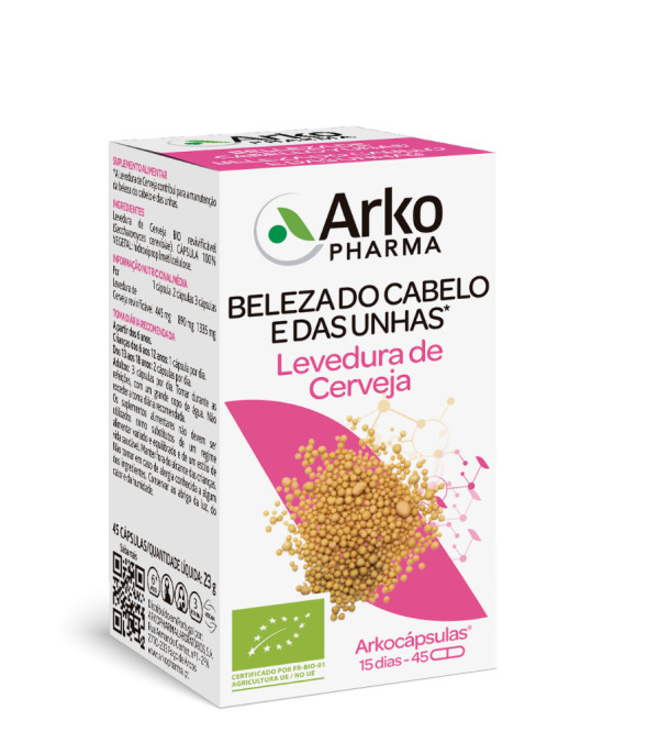 Arkocápsulas Levedura Cerveja Bio x45 Cápsulas
