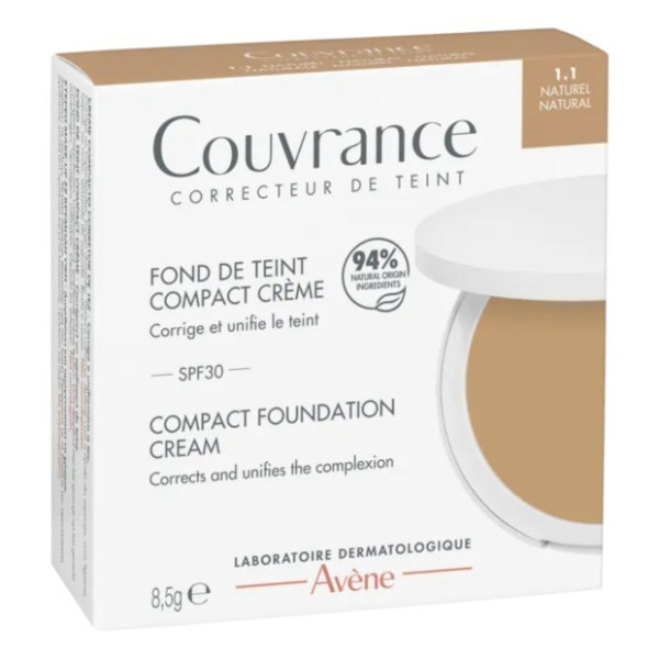 Avène Couvrance Creme Compacto Natural 8,5G
