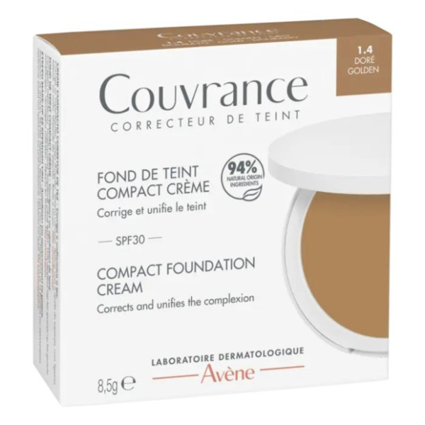 Avène Couvrance Creme Compacto Dourado 8,5G