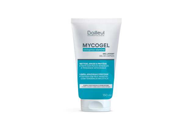 Mycogel Ciclopirox Olamine Gel Limpeza 150ml