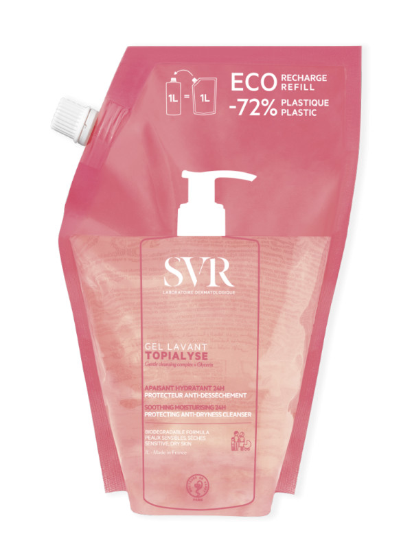 SVR Topialyse Gel Lavante Eco-Refill 1L