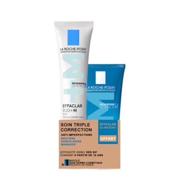 La Roche-Posay Effaclar Duo M 40ml + OFERTA Gel Purificante Pele Oleosa 50ml