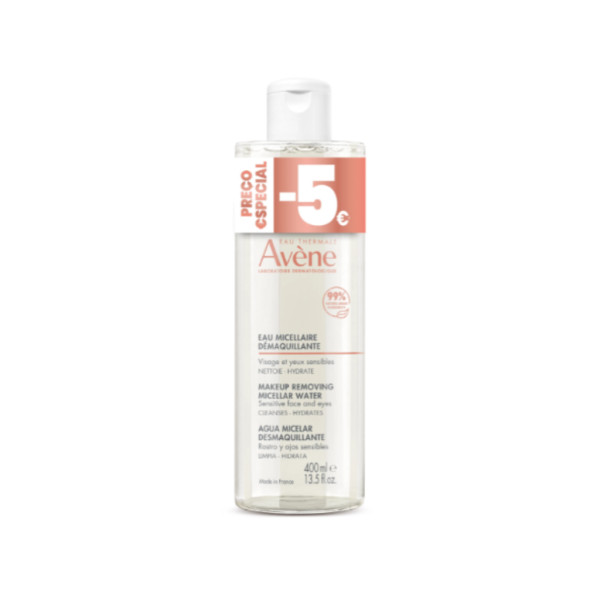 Avène Água Termal Micelar 400Ml C/ Desconto 5€