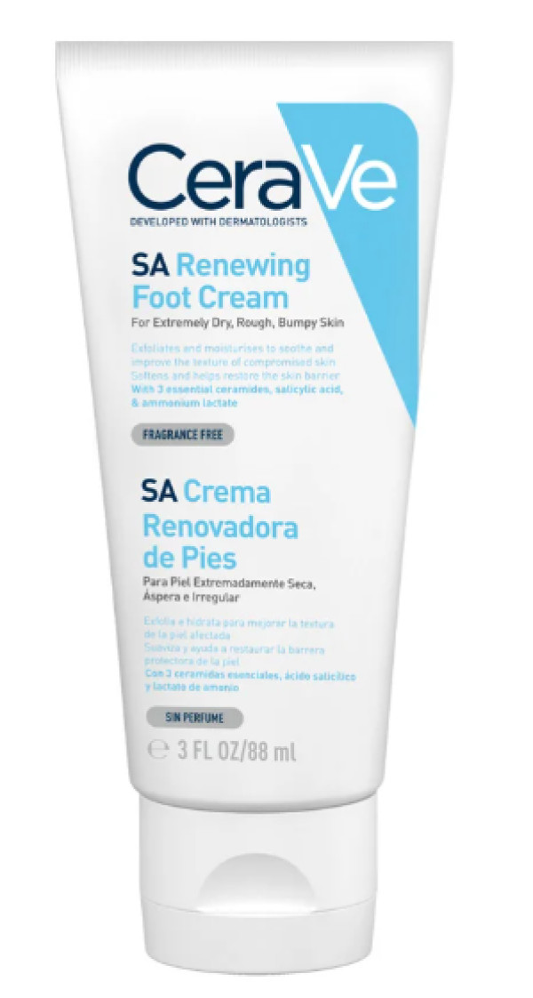 CeraVe SA Smoothing Creme Renovador de Pés  88Ml