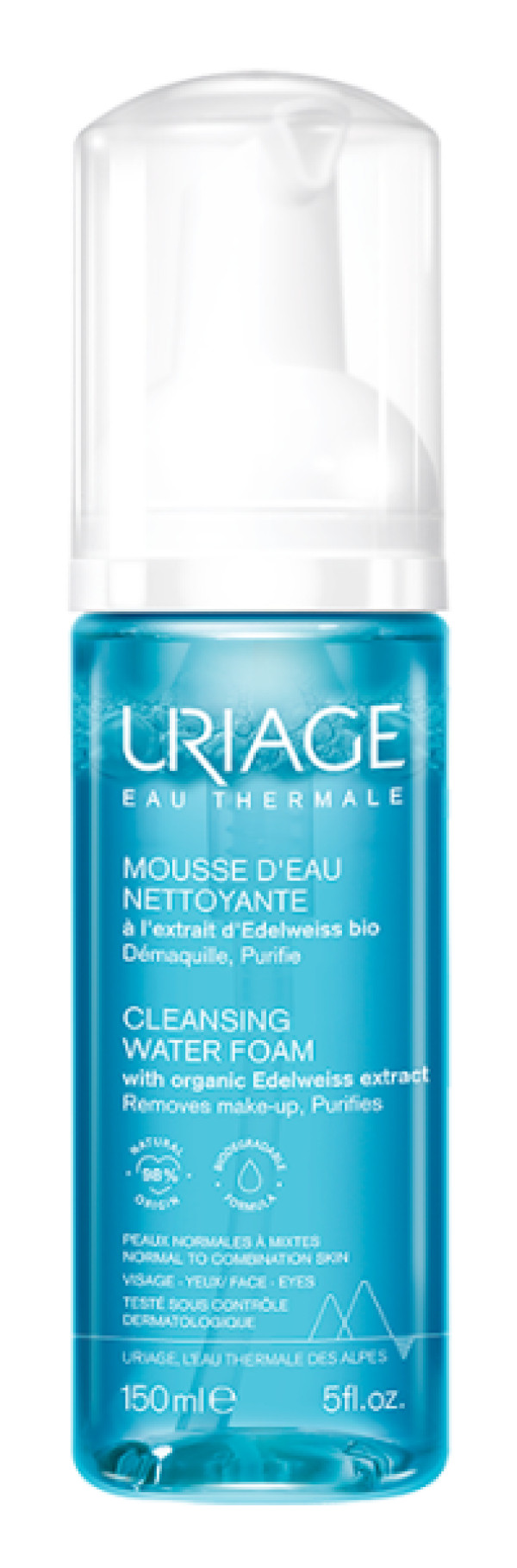 Uriage Espuma Limpeza Pele Normal Mista 150Ml