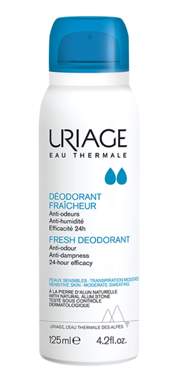 Uriage Desodorizante Refrescante Spray 125Ml
