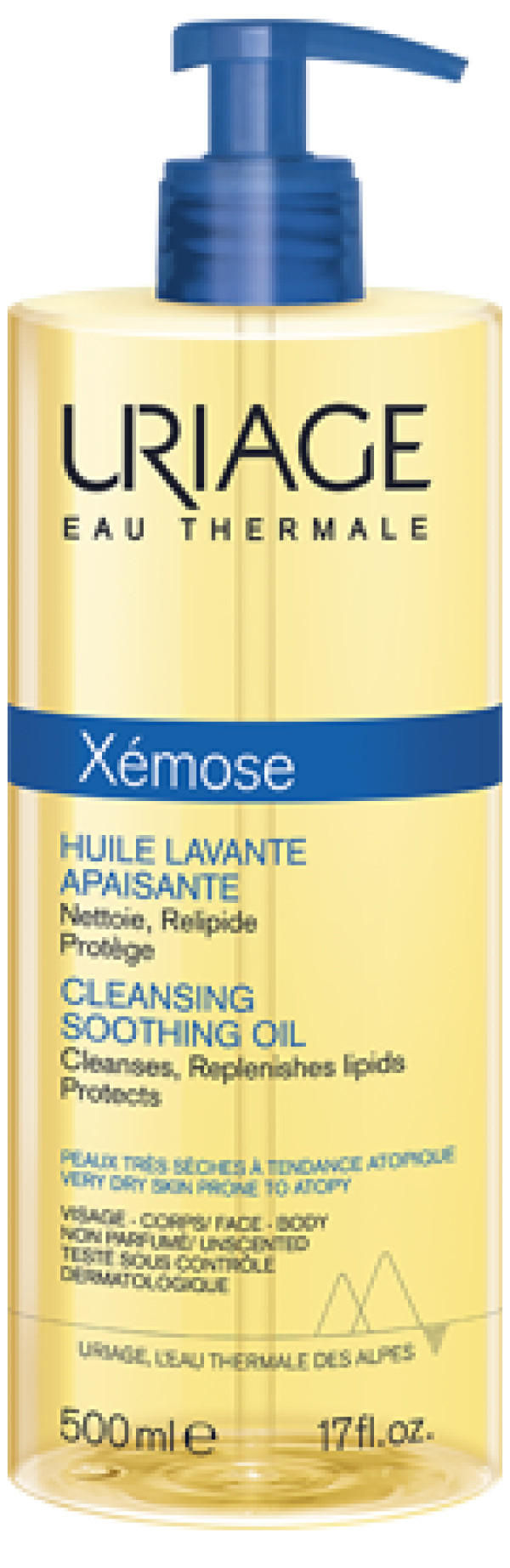 Uriage Xémose Óleo De Limpeza Pele Seca 500Ml