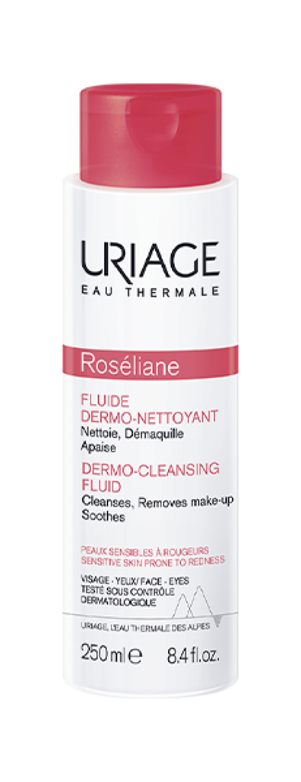 Uriage Roséliane Fluido De Limpeza Pele Rosácea 250Ml