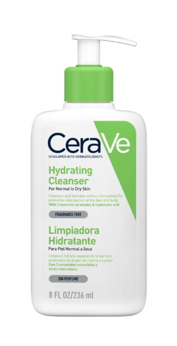 CeraVe Creme de Limpeza Hidratante Pele Normal a seca 236Ml