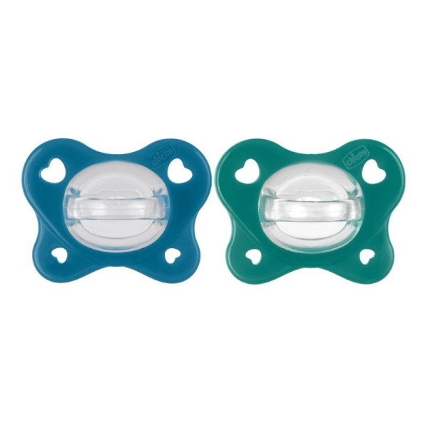 Chicco Chupetas Physioforma Dual Soft Azul 16-36M