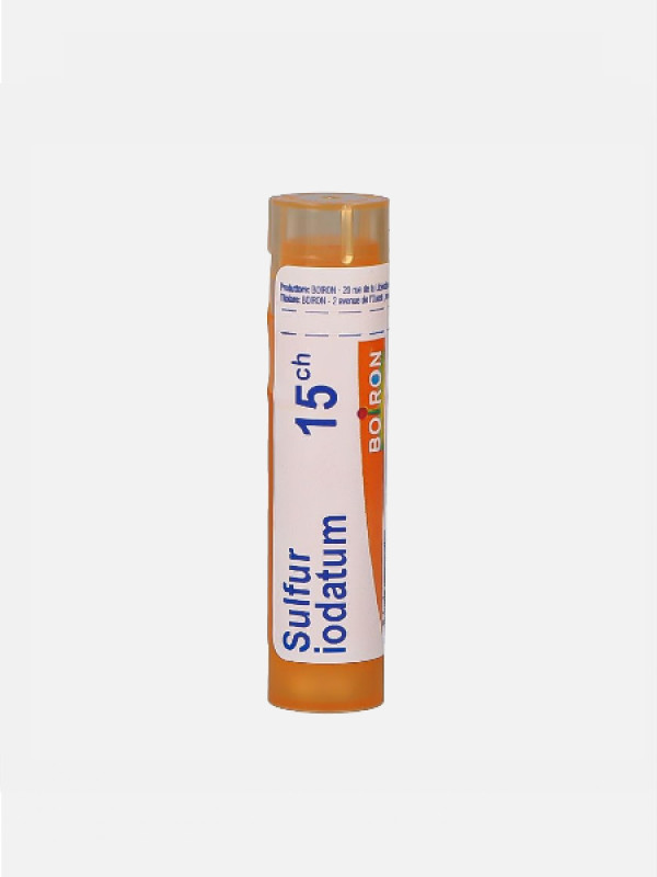 Sulfur Grânulo 15Ch Boiron