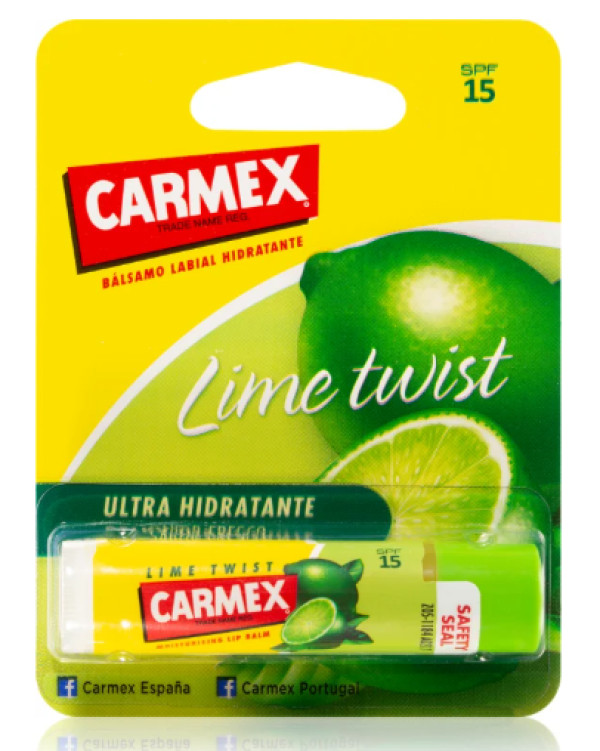 Carmex Stick Hidratante Labial Spf15 Lime 4,25G