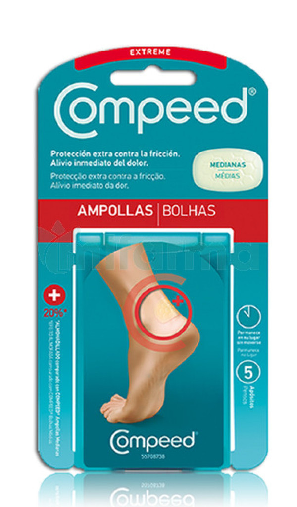 Compeed Penso Bolhas Médias Extreme X5 unidades