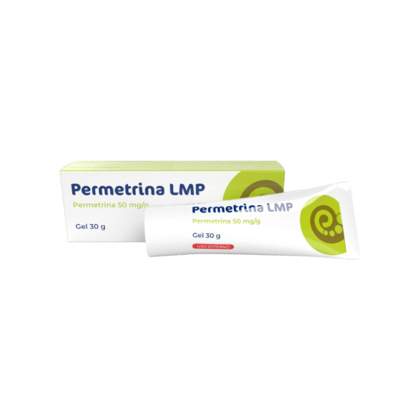 Permetrina Lmp , 50 Mg/G Bisnaga 30 G Gel