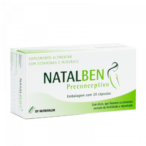Natalben Preconc Caps X 30 Cáps(S)