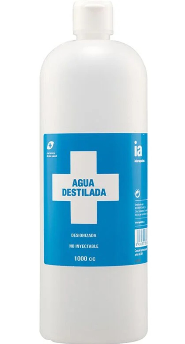 Interapothek Água Destilada 1L