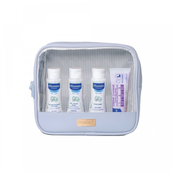 Mustela Bebé Bolsa Indispensáveis Azul