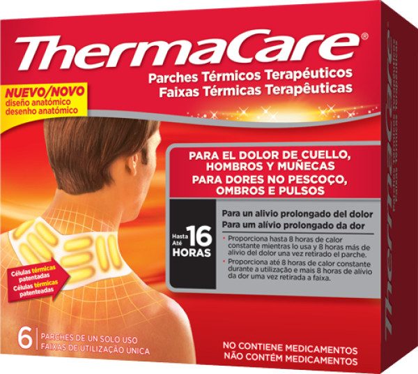 Thermacare Faixa Térmica Pescoço /Ombro X6 Unidades