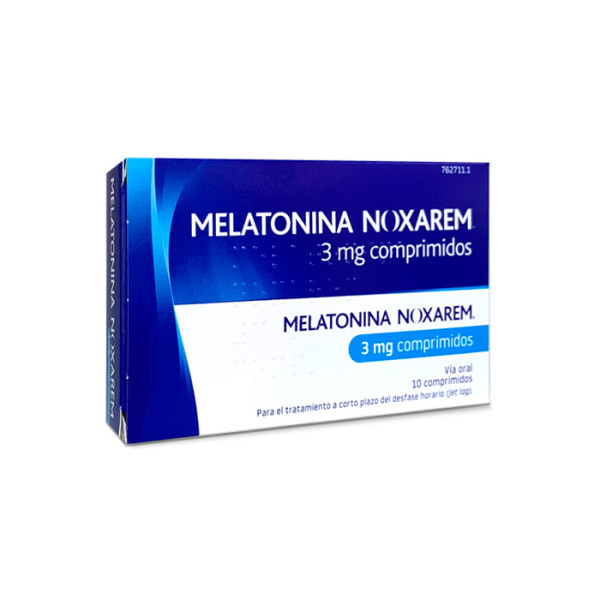 Melatonina Noxarem 3mg X10 Comprimidos
