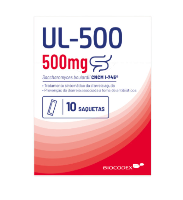 UL-500 , 500 mg Pó Suspensão Oral X10 Saquetas