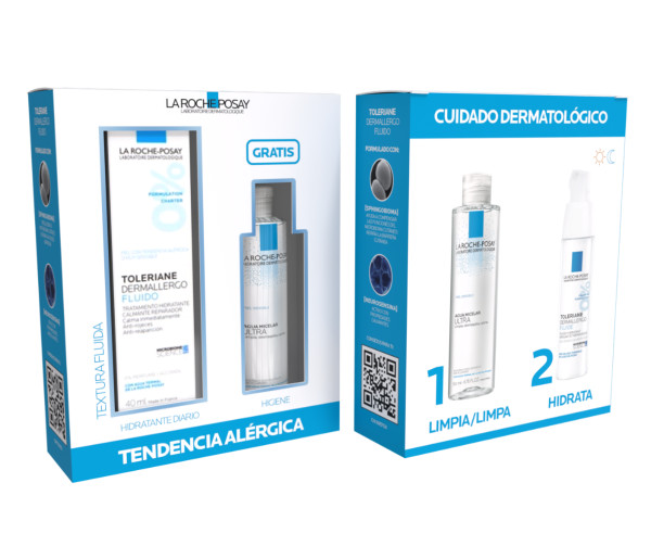 La Roche-Posay Toleriane Dermallergo Fluido 40ml + Oferta Água Micelar 50ml