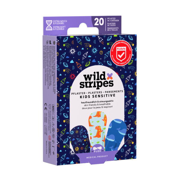 Wild Stripes Kids Sensitive Pensos Space x20 Unidades