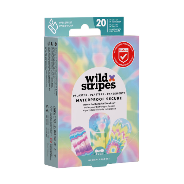 Wild Stripes Waterproof Pensos Rainbow x20 Unidades