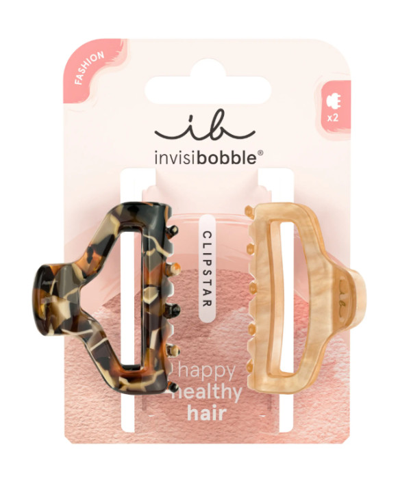 Invisibobble Clipstar Mola Goldenroar x2 Unidades