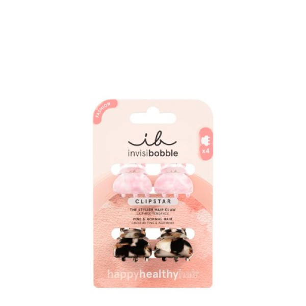 Invisibobble Clipstar Mola Petit Bijoux x4 unidades