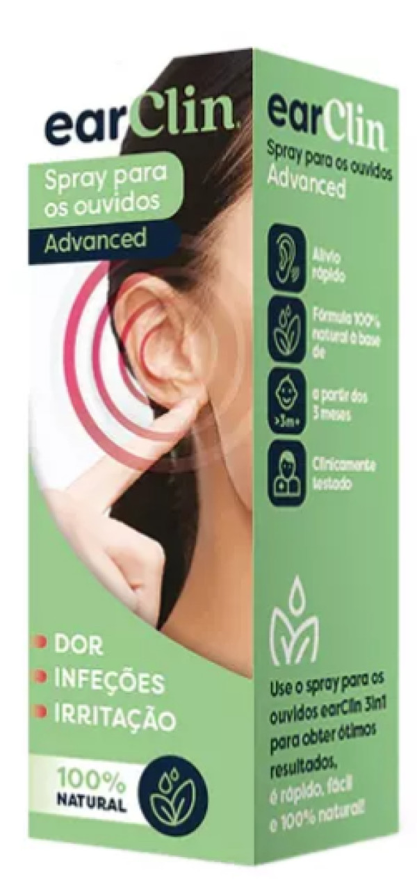 Earclin Spray de Ouvidos Advanced 15ml
