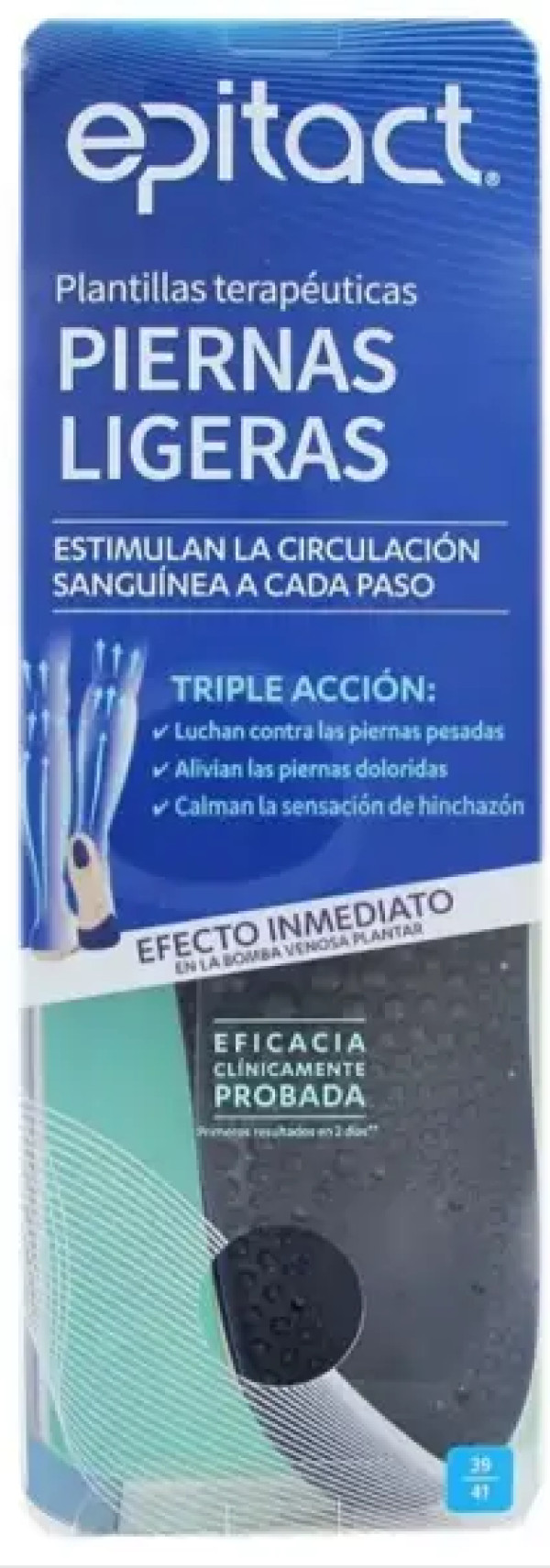 Epitact Palmilha Pernas Leves 42-44