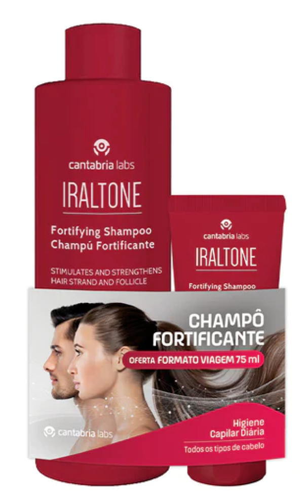 Iraltone Champô Fortificante 400ml + Oferta 75Ml